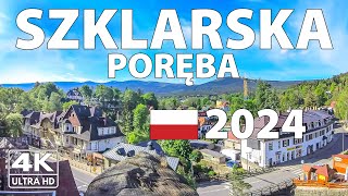 Szklarska Poreba Poland Walking Tour ☀️ 4K Ultra HD – With Captions [upl. by Sredna]