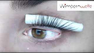 WIMPERNWELLE SELBER MACHEN TUTORIAL  OHNE HILFE  KathisFinest [upl. by Ahsimac152]