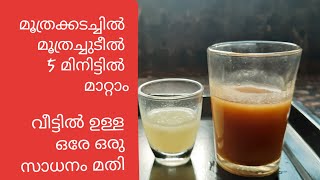 Urinary Tract Infection Easy Home remedies Malayalam FarmhouseKitchenByRaji [upl. by Ahel]