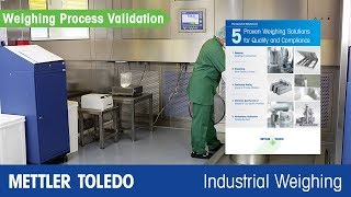 How to Properly Validate Industrial Weighing Equipment  METTLER TOLEDO Industrial  en [upl. by Ayekim]