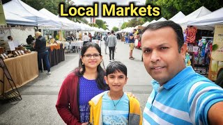 Local Farmers Market and Weekly shopping in Los Angeles [upl. by Tristis]