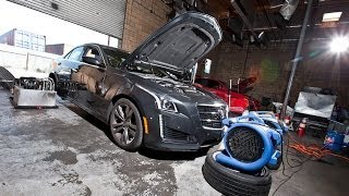 2014 Cadillac CTS Vsport Dyno Test [upl. by Nylarahs]