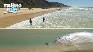 Surf Fishing Trifecta on Fraser Island [upl. by Baerl]