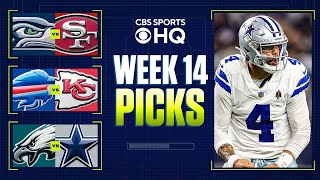 NFL Week 14 BETTING PREVIEW Expert Picks For Every Game I CBS Sports [upl. by Airotkciv97]