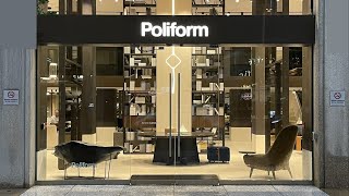 Poliform by Aeon Group Furniture Store at Downtown Vancouver Tour  Nov 23 2022 [upl. by Pesek]