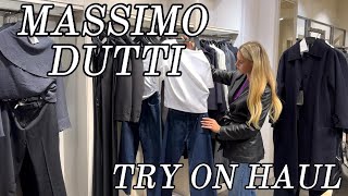 MASSIMO DUTTI NEW COLLECTION TRY ON HAUL [upl. by Jenesia]