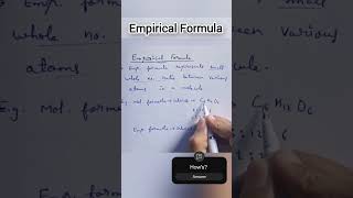 Empirical formula boards science chemistry [upl. by Murry]