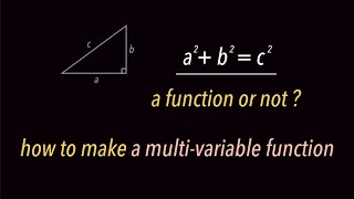 a multivariable function [upl. by Anees]