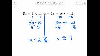 Alg Module 6 Lesson 3 Compound Inequalities [upl. by Tomlinson]