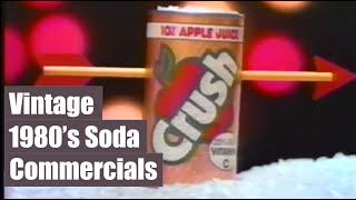 80s Soda Commercials Part 1  20 minutes of 80s nostalgia [upl. by Gut]