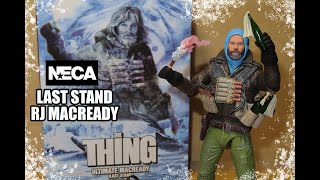 Neca THE THING Ultimate JOHN MACREADY Last Stand Figure unboxing amp review [upl. by Moreta559]