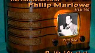 Philip Marlowe quot The Vital Statisticquot 13 Oldtime Radio Crime Drama [upl. by Ynnaej272]