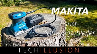 🛠HANDLICHSTER SCHWINGSCHLEIFER von Makita  Bo4558  Review und Test [upl. by Zeculon]