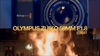 Olympus Zuiko 50mm F18 TEST [upl. by Longerich]