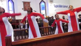 Young Disciples God Favored Me Praise Dance [upl. by Sinned]