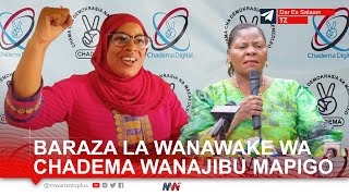 LIVE BARAZA LA WANAWAKE WA CHADEMA WANAJIBU MAPIGO MUDA HUU [upl. by Ezekiel]