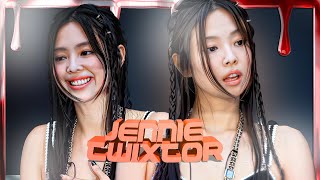 TWIXTOR CLIPS 4K JENNIEBLACKPINKquotTodays magnificent human CHANELquot 현장 COCO CRASH POPUP [upl. by Cypro455]