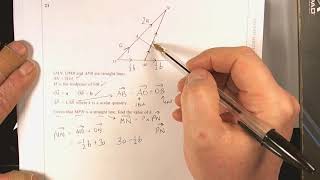 March 2018 Mock P3H Q21 Working with Vectors and Scalars [upl. by Hsan127]