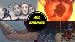 Blasphemous All Endings All 3 Endings [upl. by Trueblood]