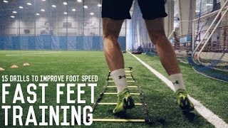 15 Fast Footwork Exercises  Increase Your Foot Speed With These Speed Ladder Drills [upl. by Ness]