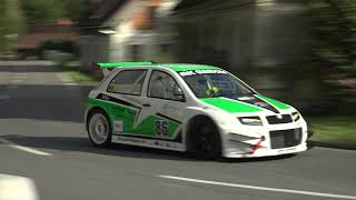 Bergrallye Marktl  Starden Markus Gruber Skoda Fabia Evo 2 [upl. by Hulda970]