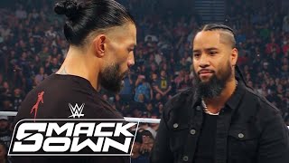 Jimmy Uso To Roman Reigns We Are Not The Ones  WWE SmackDown Highlights 101124  WWE on USA [upl. by Elden]