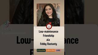 PERTEMANAN ALA FEBBY RASTANTY febbyrastanty enzystoria [upl. by Naihs]