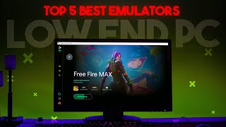 Top 5 Best Emulator For Low End Pc and Laptops 2024 [upl. by Yartnoed]