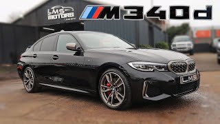 2021 BMW M340D FIRST DRIVE  FASTEST Diesel WORLD POV DRIVE  REVIEW [upl. by Noroj153]