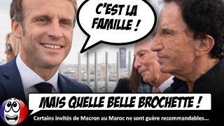 Macron sentoure de CRIMINELS pour son voyage au Maroc [upl. by Ailime921]