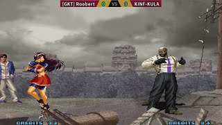 TOP KULA EN UNA SUPER RETA ÉPICA CONTRA LA MEJOR ATHENA MÉXICO😬KOF 2002 PLUS ONLINE [upl. by Platus]