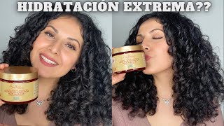 Así aplico la quotmejorquot mascarilla hidratante para cabello reseco sin brillo Reseña de sheamoisture [upl. by Alvarez]