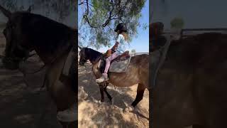 From Zero to Rider Tilly Tackles Dusty Solo After Just 3 Weeks on the Ranch 🐴👍 [upl. by Aiak]