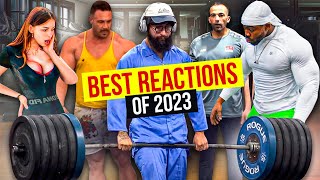 BEST REACTIONS of ANATOLY  Elite Powerlifter Pretended to be a CLEANER in Gym Prank [upl. by Ylloj]