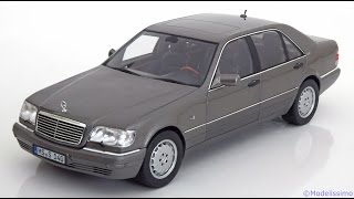 Modelissimo Norev Mercedes S600 W140 [upl. by Anilet]