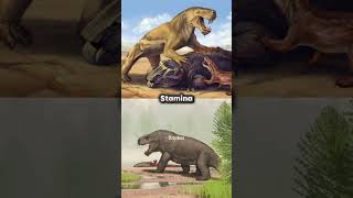 Inostrancevia Latifrons vs Megawhaitsia Patrichae 1v1 paleontology animals permian fyp [upl. by Halfon]