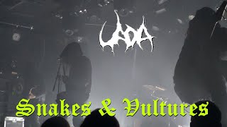 UADA  Snakes amp Vultures  Live at Musikens Hus Göteborg 20241022 1080p HD [upl. by Lesirg]