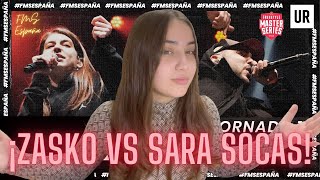 Reaccionando a ZASKO VS SARA SOCAS´  FMS España 2021 Jornada 1 [upl. by Hans907]