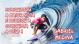 Gabriel Medina brilhou e dedicou sua conquista a Deus [upl. by Cory104]