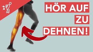 Beweglichkeit verbessern – Beinrückseite dehnen ist kontraproduktiv │ SanoGym [upl. by Arahc]