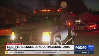 DEA targets substantial drug trafficking operation in central Indiana sweep [upl. by Sammie873]