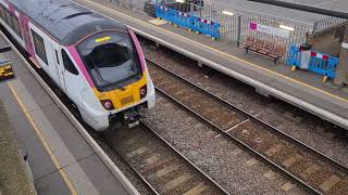 Trains at Rainham Essex 91124 [upl. by Ahsocin]