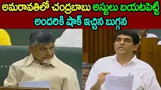 Buggana Rajendra Nath Reddy Reveals Chandrababu Family Assets In Amaravati Rajadhani CinemaPolitics [upl. by Chevalier]