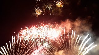 Feuerwerk zum kleines Fest im Großen Garten Herrenhäuser Gärten Hannover 230723 [upl. by Sada]