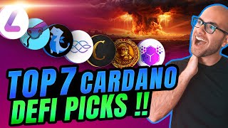 MY TOP 7 Cardano DeFi Tokens SET TO EXPLODE 2024 LongFull Version Breakdown [upl. by Cherri]