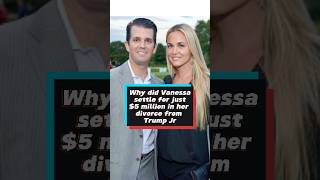 Why did Trump’s former daughterinlaw Vanessa decide to settle for just 5 million donaldtrump [upl. by Anide]