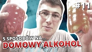 5 sposobów na DOMOWY ALKOHOL  zmieniamy sok z kartonu w cydr  wódka ze skittlesów [upl. by Ohl]