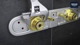 Installationsvideo GROHE Rainshower System SmartControl [upl. by Notkcorb302]