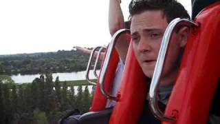 Terrified Friend On Roller Coaster funny as hell [upl. by Rimhsak109]