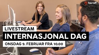 LIVESTREAM Internasjonal dag ved Noroff Fagskole [upl. by Ynabe226]